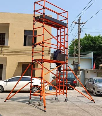 İyi bir fiyat. 2-20m yalıtımlı iskelet Elektrik mühendisliği için mobil cam lif iskelet kuleleri çevrimiçi